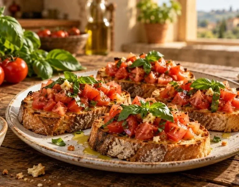 İtalyan Mutfağının Pratik Başlangıcı: Domatesli Bruschetta Nasıl Hazırlanır?